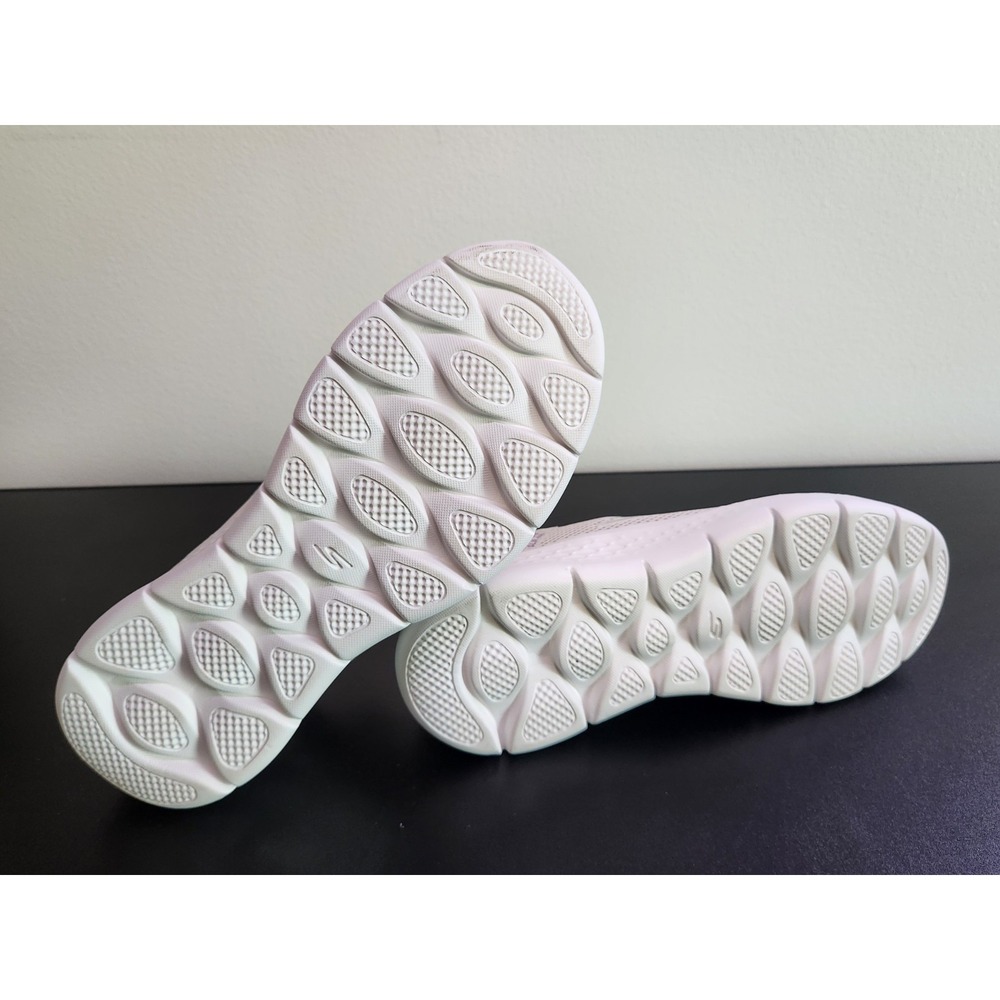 Skechers Slip Ins Go Walk Flex Womens Beige Comfort Walking Shoes Flats Sz 9 - Picture 8 of 10